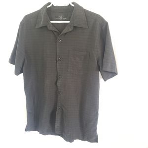 Brody mens button down size medium black